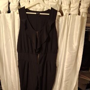 TOXIK3 Chic Black Sleeveless Jumpsuit 1X 💛💛💛